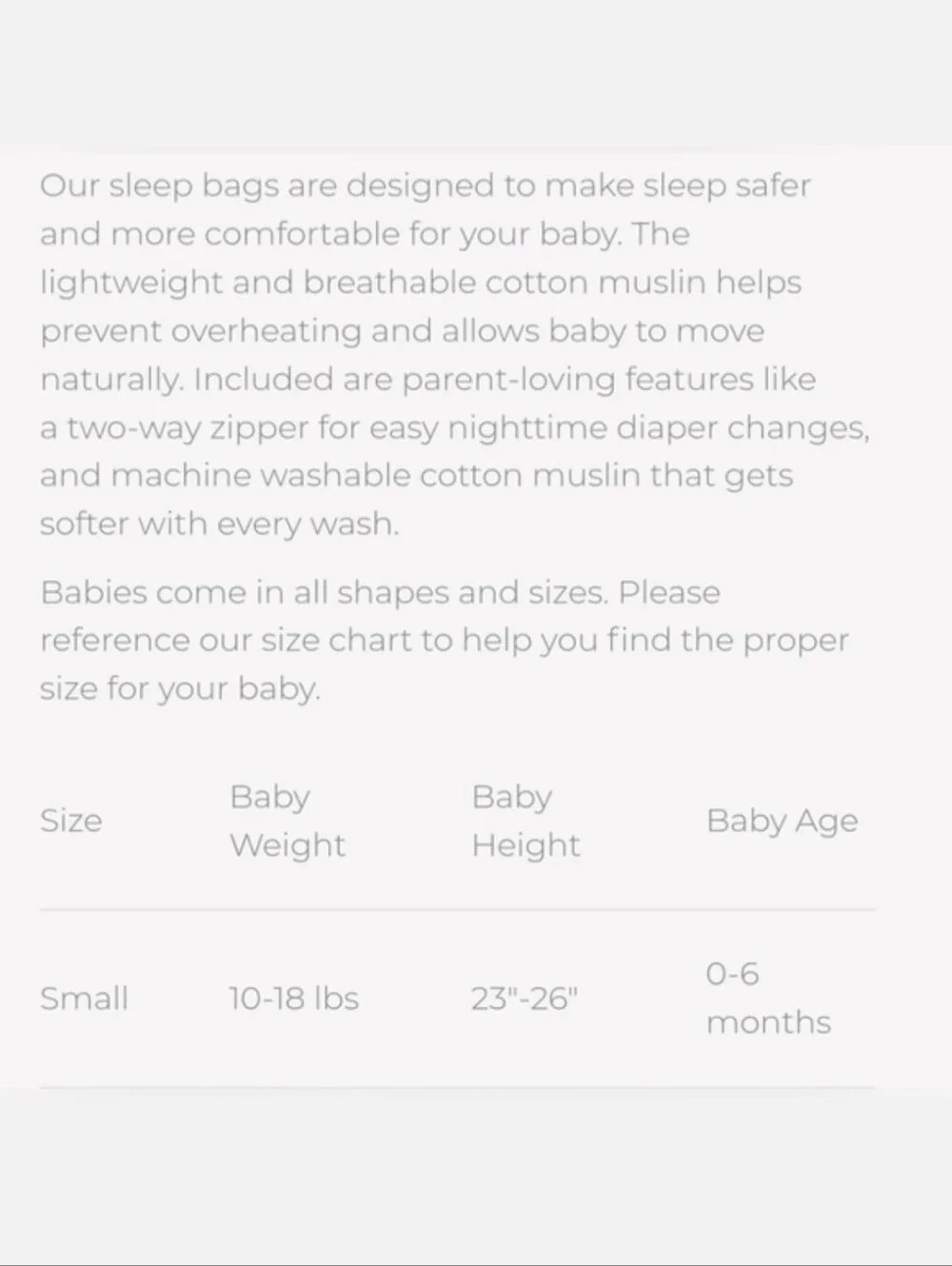 Little Unicorn Muslin sleep bag in dino friends